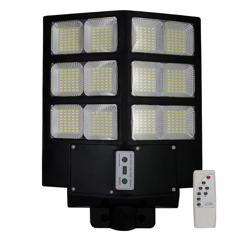 Luminária LED Solar 1000W com Sensor de Presença IP66 Poerstill
