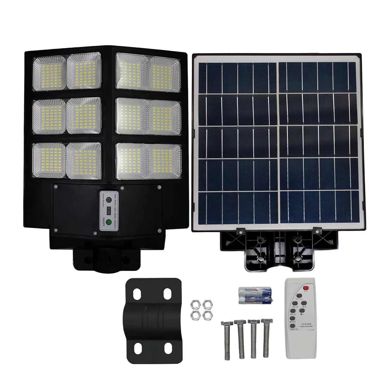 Luminária LED Solar 1000W com Sensor de Presença IP66 Poerstill