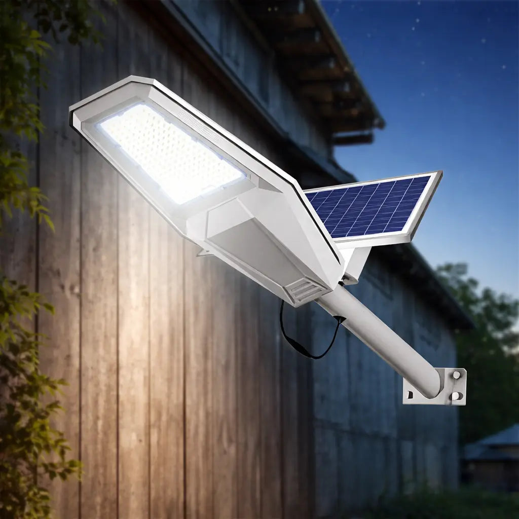 Luminária Solar LED 1200W Placa Externa