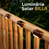 Luminária Solar LED Automática BILLA para Áreas Externas