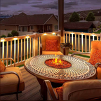 Luminária Solar LED Automática BILLA para Áreas Externas