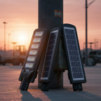 Luminária Solar LED Sensor Presença 150W-300W Powerstill