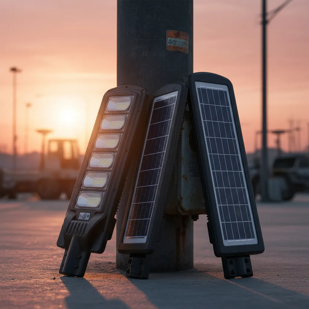 Luminária Solar LED Sensor Presença 150W-300W Powerstill