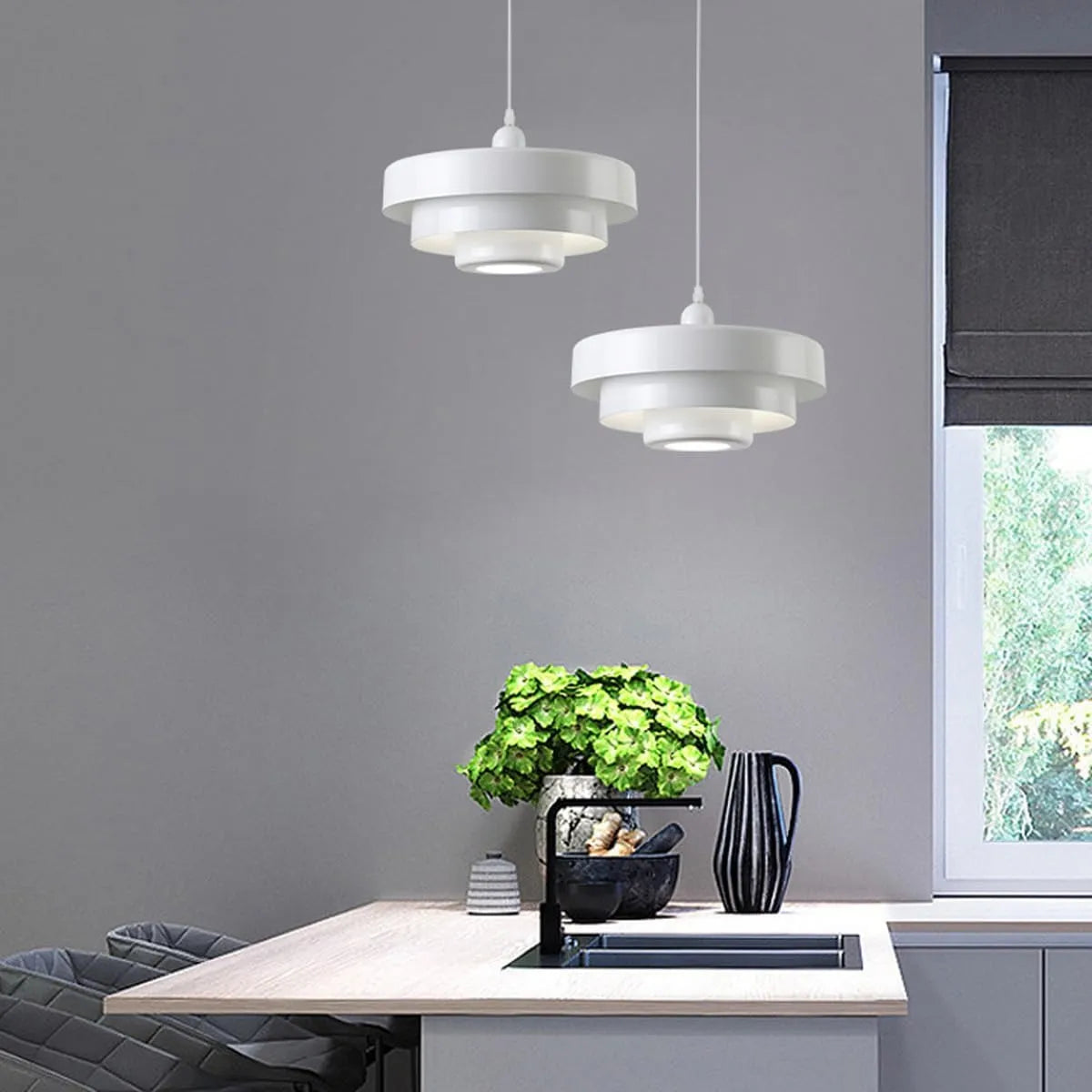 Luminária Pendente Retrô Arquiteto Medieval