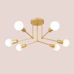 Luminária Sobrepor Moderna Lâmpada Aparente