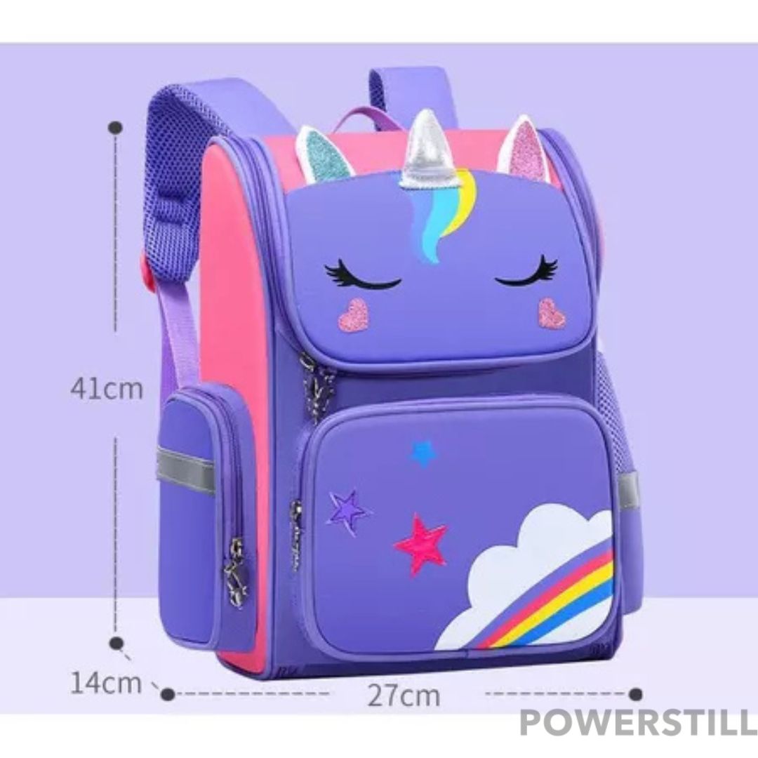 A Mochila Unicórnio mais desejada! Tamanho grande, ergonômica e super resistente. Inclui estojo. Presenteie com conforto e estilo. Compre agora!