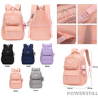 Mochila Unissex Impermeável com porta-chaves Versátil