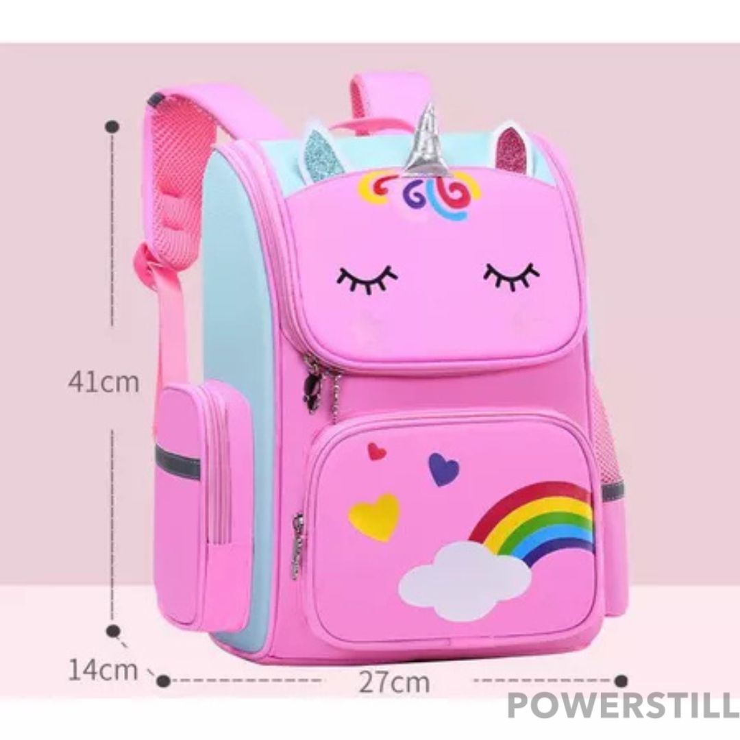 A Mochila Unicórnio mais desejada! Tamanho grande, ergonômica e super resistente. Inclui estojo. Presenteie com conforto e estilo. Compre agora!