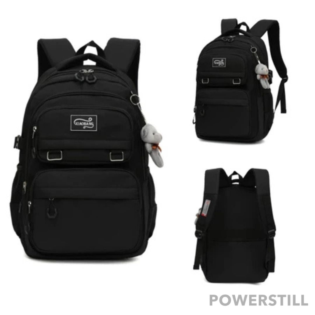 Mochila Unissex Impermeável com porta-chaves Versátil