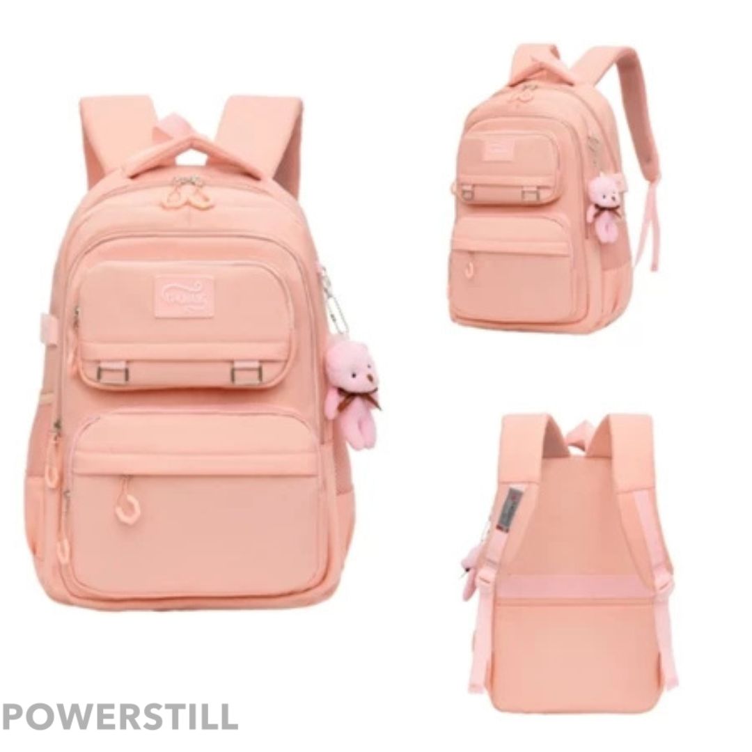 Mochila Unissex Impermeável com porta-chaves Versátil