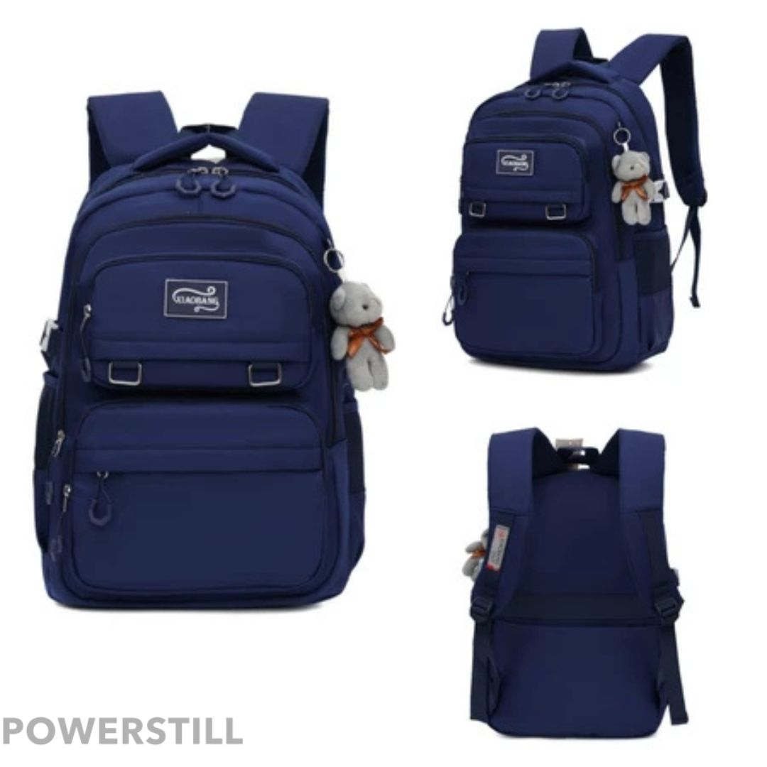 Mochila Unissex Impermeável com porta-chaves Versátil