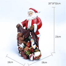 Enfeite de Natal em Resina Noel Pintor Soldadinho Cromus Decorativo
