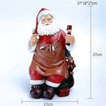 Enfeite de Natal em Resina Noel Pintor Soldadinho Cromus Decorativo