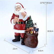 Enfeite de Natal em Resina Noel Pintor Soldadinho Cromus Decorativo