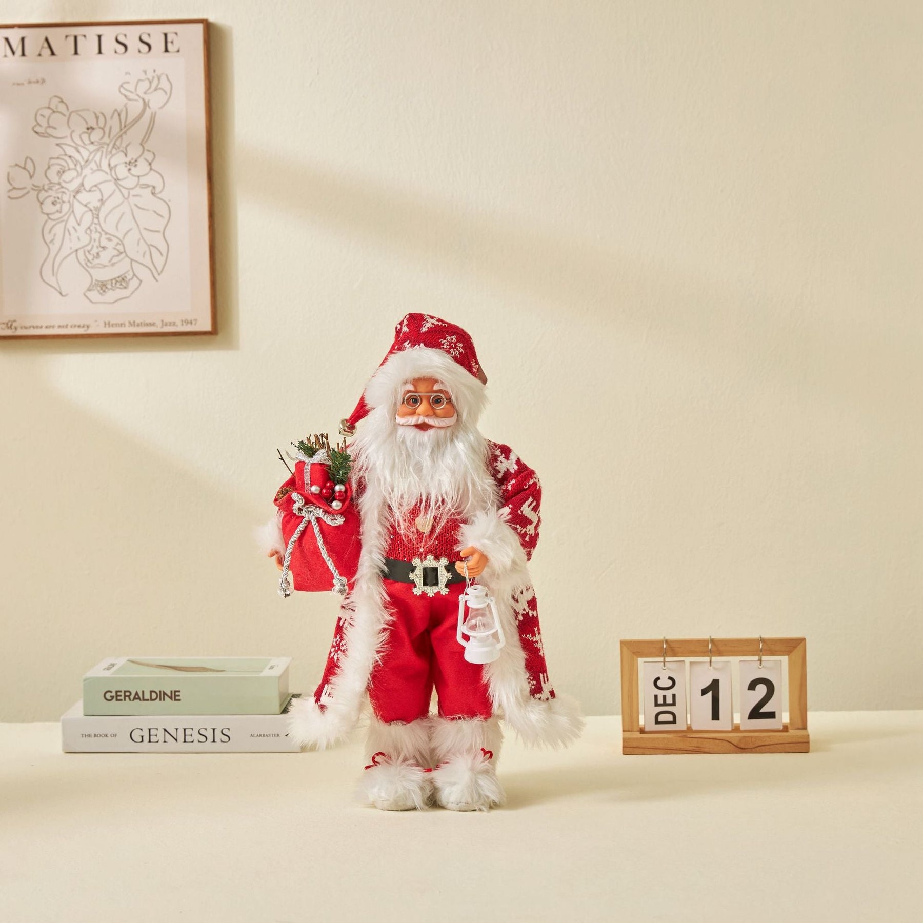 Ornamentos de Natal Papai Noel Decorativos para Decoração Natalina