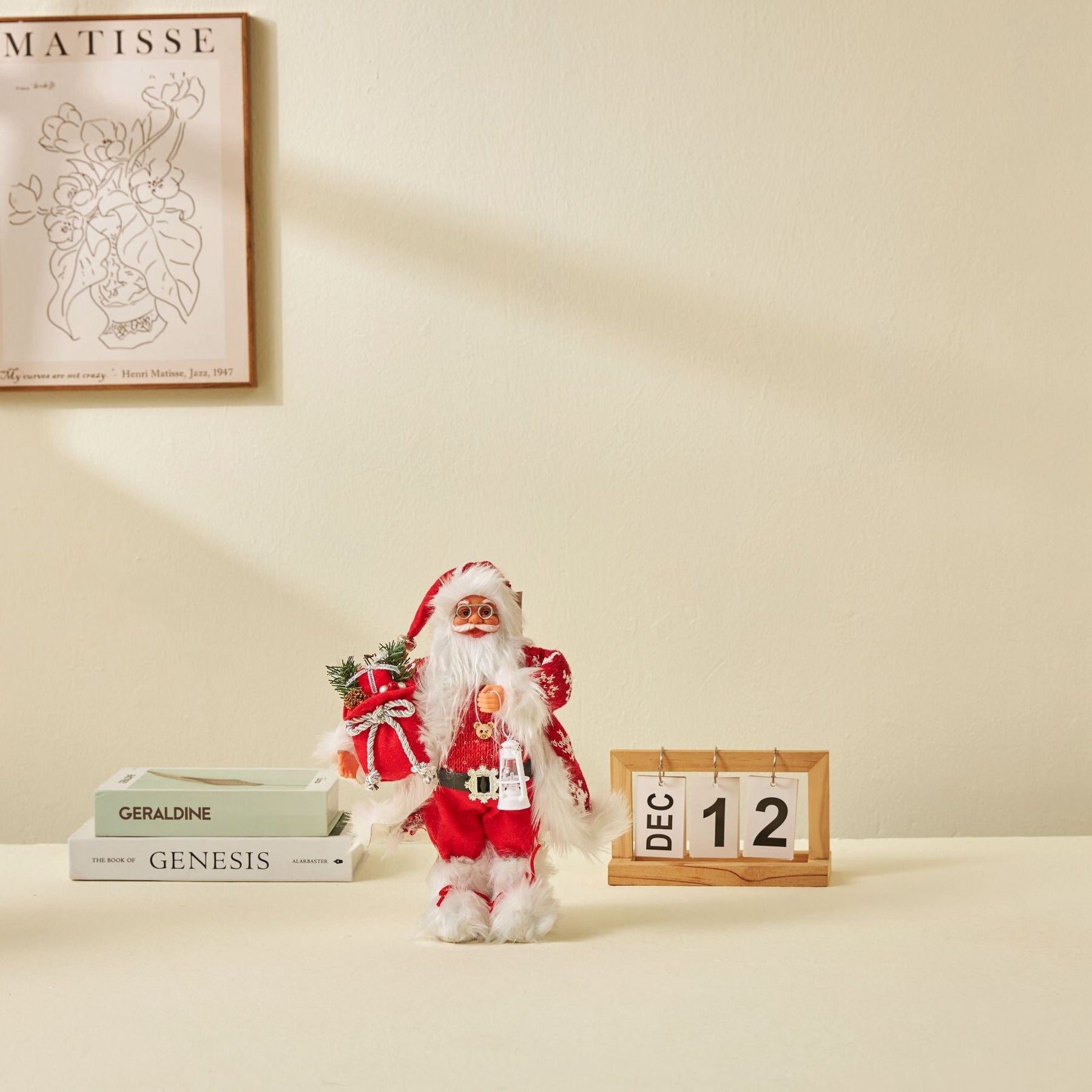 Ornamentos de Natal Papai Noel Decorativos para Decoração Natalina