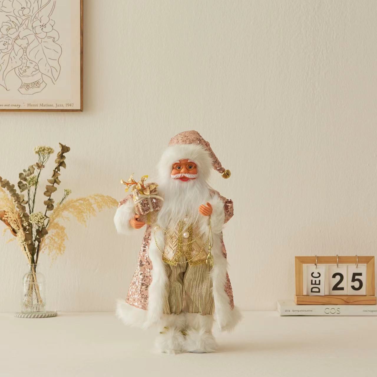 Ornamentos de Natal Papai Noel Decorativos para Decoração Natalina