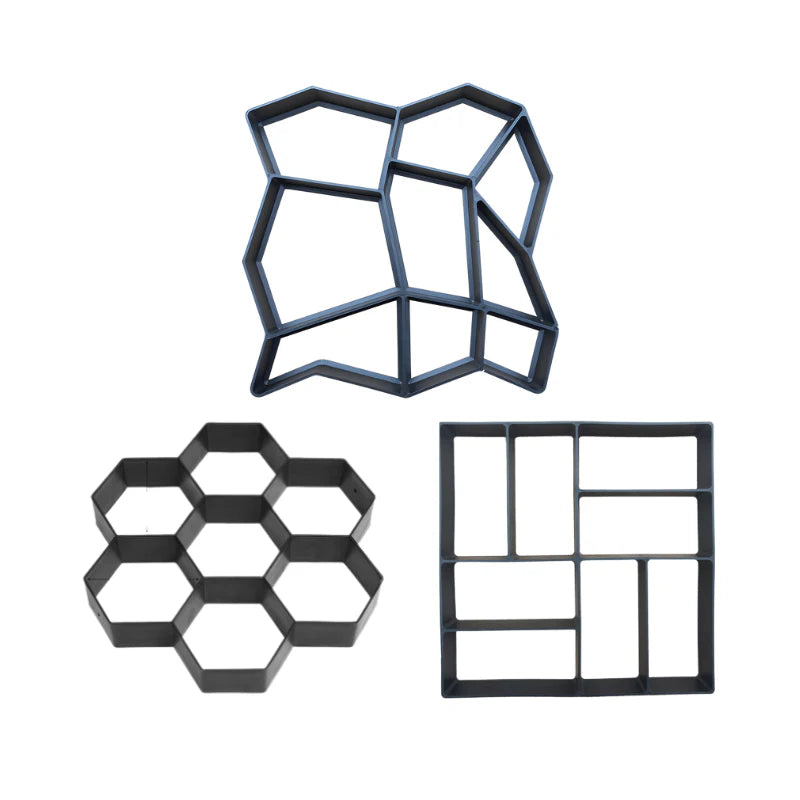 Molde de Piso para Jardins e Calçadas FlexDecor