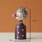 Busto Decorativo Lili Ball Estatueta