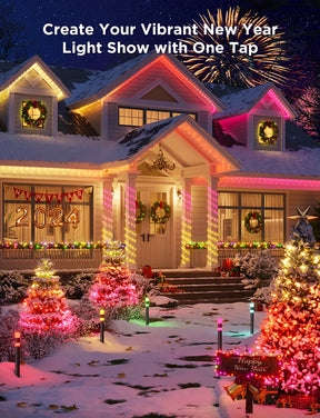 Pisca Pisca Natal LED RGB com Sensor e App - IP68 USB (cópia)