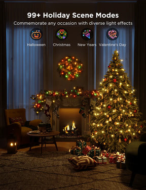 Pisca Pisca Natal LED RGB com Sensor e App - IP68 USB (cópia)