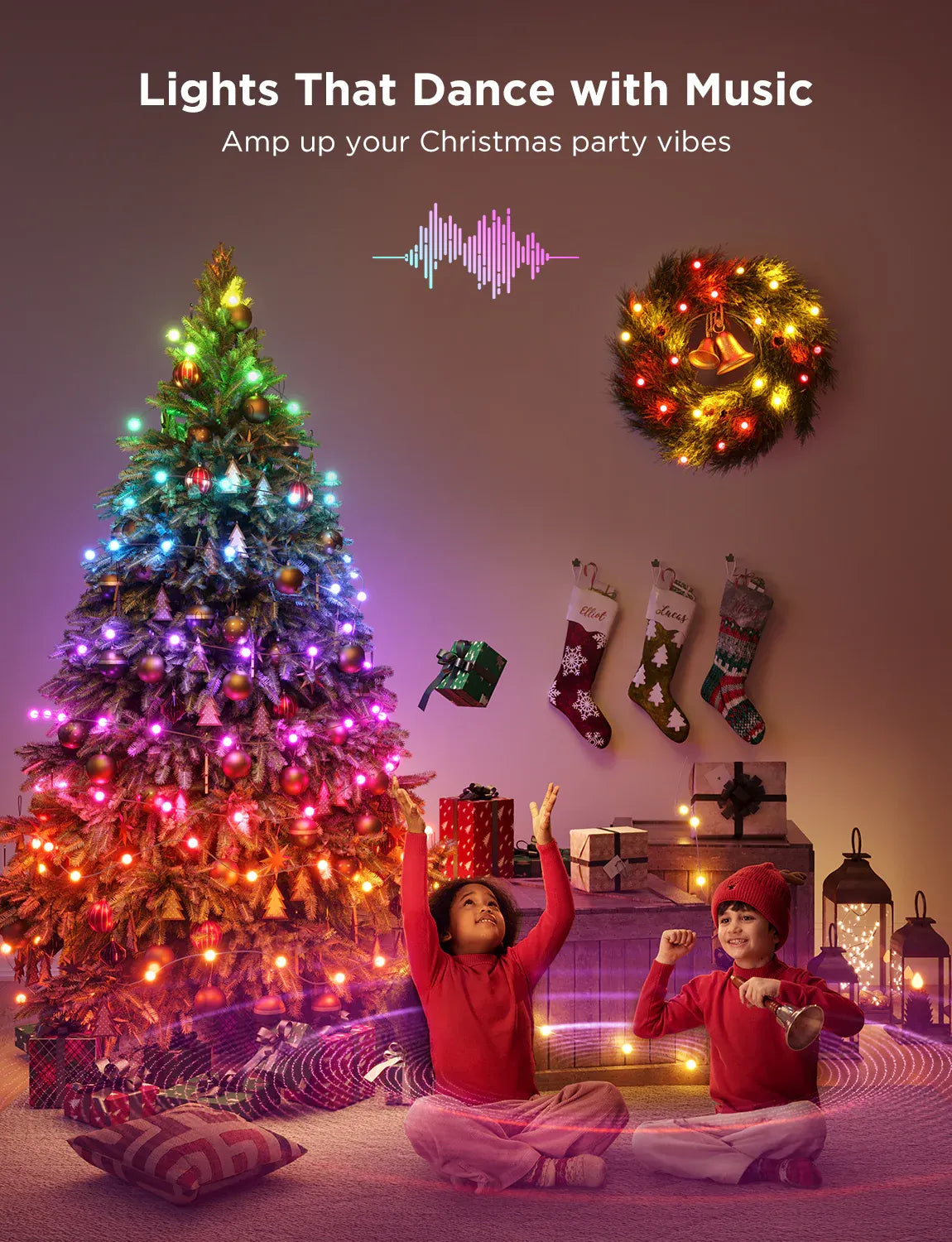 Pisca Pisca Natal LED RGB com Sensor e App - IP68 USB (cópia)
