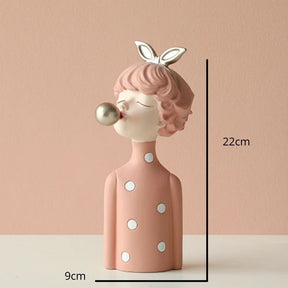 Busto Decorativo Lili Ball Estatueta