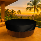 Capa para Banheira e SPA Impermeável Anti-UV Redonda
