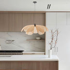 Pendente Rústico de Rattan Petal