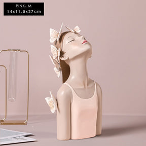 Busto Decorativo Lili Butterfly