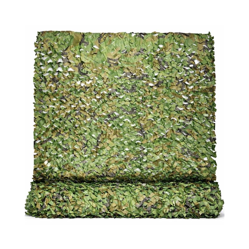 Rede Camuflada Militar para Decoração de Jardim