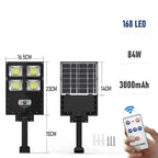 Refletor Solar LED Sensor Movimento 12h Autonomia Powerstill
