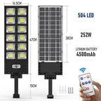 Refletor Solar LED Sensor Movimento 12h Autonomia Powerstill