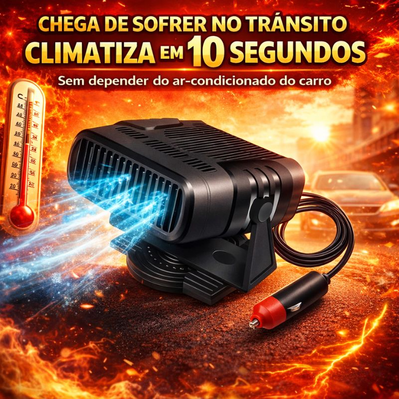 Refrigerador e Aquecedor Portátil de Carro 2 em 1 – Turbo Freeze Powerstill