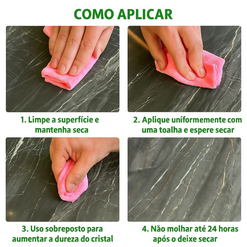 Renovador e Revitalizador de Mármores, Granitos e Porcelanatos