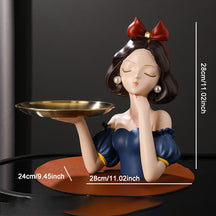 Busto Decorativo Lili Branca De Neve