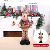 Trio de Enfeites Natalinos Aconchegantes para Decoração de Natal