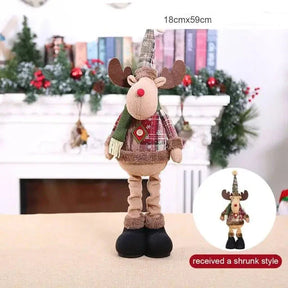 Trio de Enfeites Natalinos Aconchegantes para Decoração de Natal