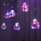 Varal de Luzes Decorativas Natal