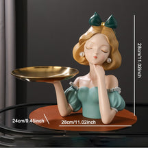 Busto Decorativo Lili Branca De Neve