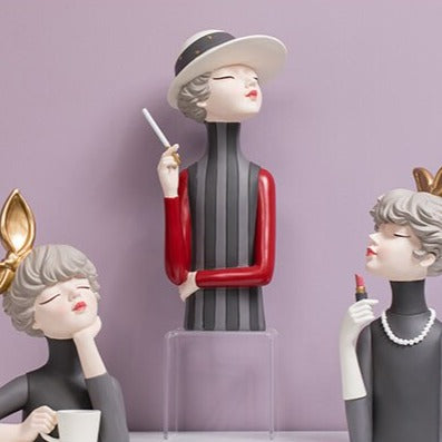 Busto Decorativo Lili Cigarrete