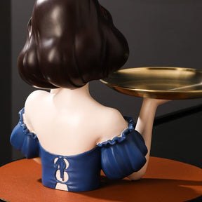Busto Decorativo Lili Branca De Neve