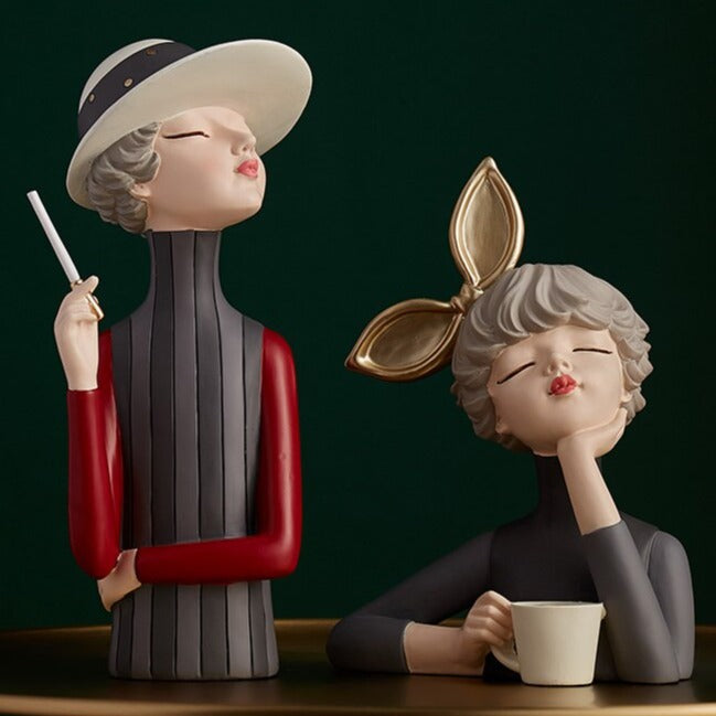 Busto Decorativo Lili Cigarrete