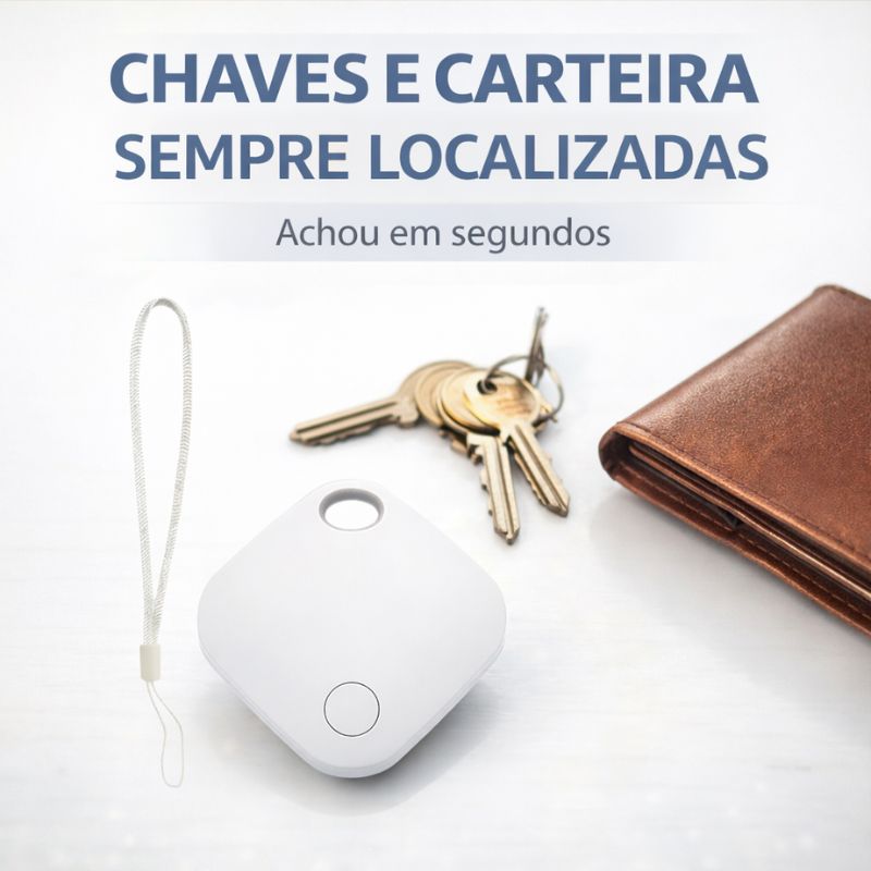 Localizador Smart Tag Bluetooth iOS PowerStill Chaves Pets Crianças