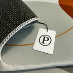 Tapete Orgânico Gemas Abstrato Para Sala