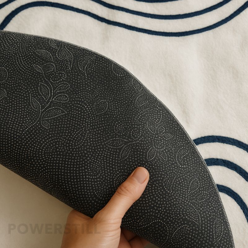 Tapete Orgânico Nórdico Moderno para Sala