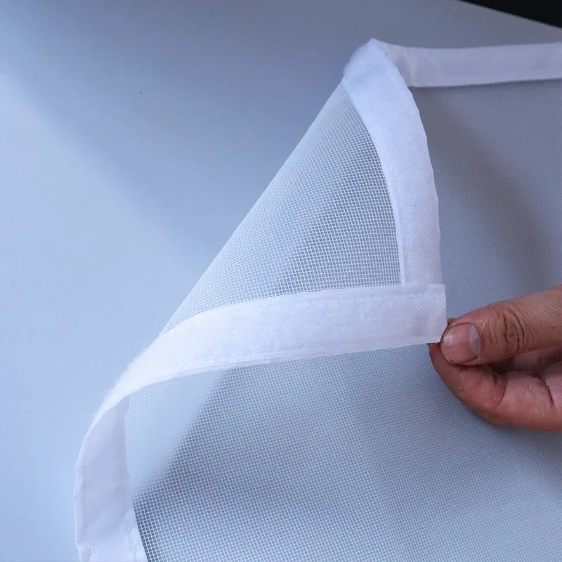 Tela Mosquiteira para Janela Removível Branca