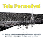 Tela Sombrite Sem Ilhós com Fita Interna e Alças Duplas