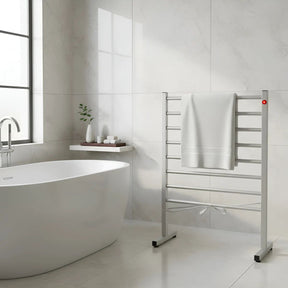 Toalheiro Térmico Alumínio Modelo Elegance de Chão 110v