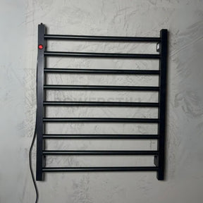 Toalheiro Térmico Alumínio Preto 110/220v Bivolt